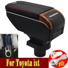 For Toyota ist armrest box Double doors open 7USB Centre Console Storage Box Arm Rest 2024 - buy cheap
