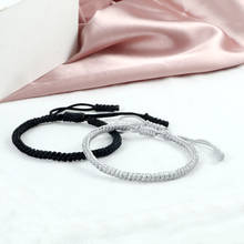 Fashion Men Bracelet Handmade Woven Thread Braided Bracelets Bangles Simple Lucky Wrap Rope Women Wristband Charm Jewelry Gifts 2024 - buy cheap