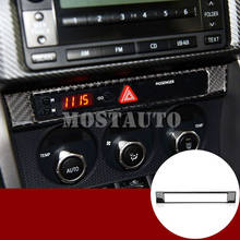 For Subaru BRZ Carbon Fiber Center Console Control Frame Cover 2012-2018 1pcs Car Accessories Interior Car Decor Car Trim 2024 - buy cheap