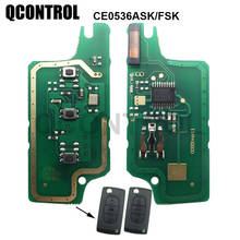Пульт дистанционного управления QCONTROL 3 кнопки 433 МГц подходит для CITROEN Berlingo C1 C2 C3 C4 C5 Picasso Auto (CE0536 ASK/FSK) 2024 - купить недорого