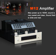 Amplificador estéreo de tubo de vacío M12, HI-FI, Bluetooth, soporte USB, 2 canales, Audio, bajos, hifi, 220V o 110V 2024 - compra barato
