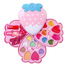 Girls Princess Pretend Makeup Set Butterfly Make Up Kid Children Toy Kit Gift 2024 - buy cheap