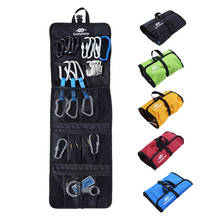 Folding Lightweight Rock Climbing Arborist Caving Sling Carabiner Hook Gear Equipment Collection Gear Arrange Bag  X489D 2024 - buy cheap