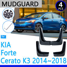 Mudguards fit for KIA Forte Cerato K3 2014~2018 2015 2016 2017  Car Accessories Mudflap Fender Auto Replacement Parts 2024 - buy cheap