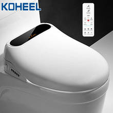 KOHEEL ванная комната умный чехол для унитаза электронный биде чистые сухие сиденья Отопление Туалет умный светодиодный свет сиденье для унитаза 2023 - купить недорого