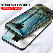 Para xiaomi redmi K20 Pro funda de lujo grano de mármol vidrio templado duro proteger la contraportada para xiaomi redmi k20 k20pro shell 2024 - compra barato