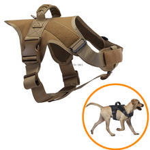 Colete de cachorro serviço tático, equipamento para cães de treinamento militar, para caça, paintball, tiro, cs 2024 - compre barato