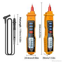 Digital Multimeter Non Contact Pen Type Meter 4000 Counts with AC/DC Voltage Resistance Capacitance Hz Tester Tool J18 21  2024 - buy cheap