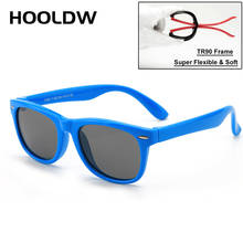 HOOLDW High Quality Kids Sunglasses Boy Girls Polarized Children Sun Glasses Silicone Flexible Safety Baby Shades UV400 Eyewear 2024 - buy cheap