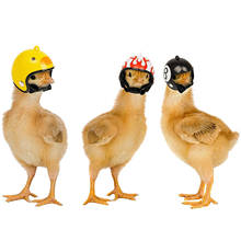 Защитный шлем для головы курицы, птицы, перепелов 2024 - купить недорого
