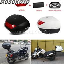 Motorcycle Universal 52L Topcase Large Tail Top Cases Storage Box w/Bracket For KAWASAKI Ninja YAMAHA HONDA SUZUKI Truimph 2024 - buy cheap