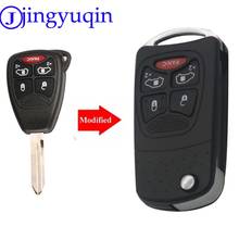 jingyuqin 5 Buttons Modified Key Case Shell For Dodge Jeep Commander Grand Cherokee Chrysler Aspen 300 Fob Car Key Cover 2024 - buy cheap