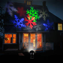Laser Projector LED Outdoor Christmas Santa Claus Snowflake Magic Stage Effect Light Party New Year Waterproof Garden Home Decor 2024 - buy cheap
