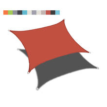 Водонепроницаемый навес парус на открытом воздухе солнцезащитный тент из ткани Оксфорд ткань крышка тент с защитой от ультрафиолета и Зонт небо шторы палатка 2024 - купить недорого