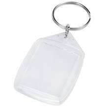 50pcs Wholesale fashion Clear Acrylic Plastic Blank Keyrings Photo Insert Keyfob 2024 - buy cheap