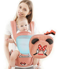 Disney Baby Carrier Newborn Ergonomic Hipseat Mickey Mouse Baby Wrap Infant Kangaroo Kid Waist Stool Toddler Carrier Backpack 2024 - buy cheap