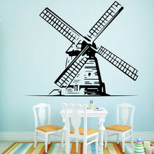 Free shipping windmill Wall Sticker Home Decor Decoration Stickers in the kitchen Vinyl Art Decal 2024 - buy cheap