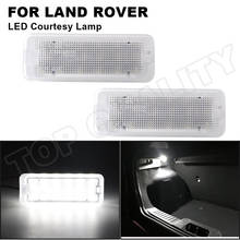 2 шт. прозрачный автомобильный фонарь для LAND ROVER Freelander 98-06, дверной свет, лампа Footwell, автомобильные аксессуары 2024 - купить недорого