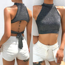 Summer Sexy Bandage Solid Color Women's Tanks Tops Sexy Tube Crop Tops Strapless Tank  Sports Vest Top 2024 - buy cheap
