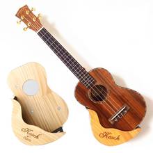Suporte de madeira para ukulele, suporte de parede para ukulele, esquerda e direita, prateleira de exibição para guitarra havaiana 2024 - compre barato