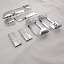 8PCS Car styling ABS Chrome Door Handle Covers Anti-Scratch Stickers Guard Protector Trim Fit for Toyota HIACE 2016 2024 - buy cheap