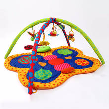Newborn Baby Toys Butterfly shape Soft Infant Activity Mat Play Gym Mat Carpet Multifunction crib sensory Toy Game Mat with rack 2024 - buy cheap