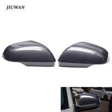 1 Pair Car Rear View Side Mirror Cover Door Wing For Honda HR-V Vezel 2016-2020 Black Carbon Fiber Pattern Accessories 2024 - buy cheap