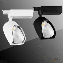 Iluminação led para pista, holofote de alumínio para iluminação de ponto, substitui lâmpadas de halogênio, 20w, 30w e 40w, 1 peça 2024 - compre barato
