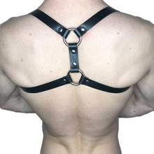 BDSM Harness Chest Bondage Erotic Gay Sexual Body Belt Sexy Fetish Costume Adjustable Punk Style Cosplay for Adult Sex 2024 - buy cheap