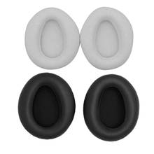 Protein Leather Ear Pads Cushions Soft Comfortable Flexible Changeable Durable  for SONY MDR-10RNC MDR-10R Headphones Earpads 2024 - buy cheap