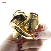 Gold cock cage,Gold HT V3 Nub, Male Chastity Device with 4 Rings micro cock CAGE Chastity Belt cock cage BDSM toys 2024 - buy cheap