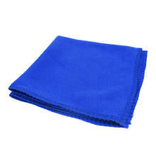 Toalla azul para limpieza de coche, paño de microfibra, Ultra suave, sin arañazos, 12x12 pulgadas 2024 - compra barato