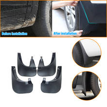 Para hyundai tucson 2006-2017 4 pçs auto fender flares mudflaps segurança reflexivo aviso lama guardas acessórios do carro 2024 - compre barato