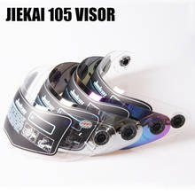 Motorcycle Helmet JIEKAI 105 visor Lens Flip up Anti Fog Lens Multi-color Lenses Silver Glasses jiekai Helmet Visor Glass 2024 - buy cheap