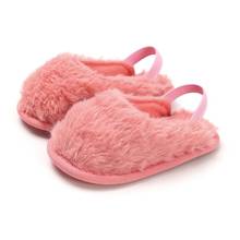 Kids Newborn Infant Shoes Baby Girl Shoes Autumn Winter Crib Pram Baby First Walkers Toddler Warm Indoor Shoes 2024 - buy cheap