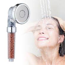 3 Modes Bath Shower Adjustable Jetting Shower Head High Pressure Saving water Bathroom Anion Filter Shower SPA Nozzle 2024 - buy cheap