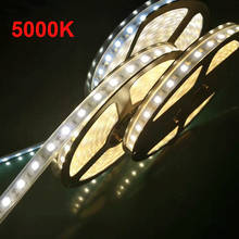 Cinta de luz led flexible para estudio, tira de luz LED de 1M, 5000k, 24V, 12V, smd2835, 120led/m, 5000k, blanco 2024 - compra barato
