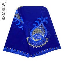 Chal de estilo Hijab musulmán para mujer, bufanda bordada con diamantes, turbante africano multicolor, BX-054 2024 - compra barato