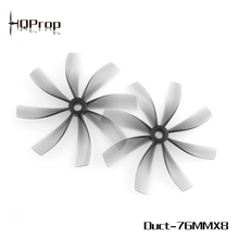 2Pairs HQPROP 76MMX8 76mm 8-Blade PC Propeller for RC FPV Racing Freestyle 3inch Cinewhoop Ducted Drones Replacement DIY Parts 2024 - buy cheap