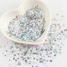 Cross Star Nail Sequins 4mm Ultrathin Paillettes Holographic Glitter Sequin Nail Art Sparkling Manicure Decor Wholesale 2024 - buy cheap