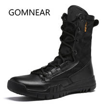 GOMNEAR-Botas tácticas militares de combate para hombre, botas de soldado para exteriores, Trekking, senderismo, escalada, montaña, Invierno 2024 - compra barato
