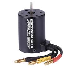 3650 3900kv motor sem escova para 1:8 1:10 rc peças de modelo de caminhão 2024 - compre barato