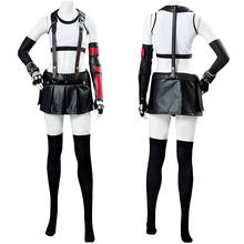 Final Fantasy VII Remake Tifa Lockhart Cosplay Costume Outfit Halloween Uniform 2024 - buy cheap