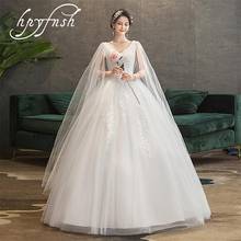 Vestido de noiva elegante estilo coreano, sem mangas, com decote em v, estampa floral, para baile, casamento, novo, estiloso, simples, 2020 2024 - compre barato