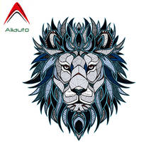 Aliauto Creative Car Sticker Lion Head Pattern Waterproof Reflective Decal Auto Motorcycle Accessories PVC,14cm*15cm 2024 - buy cheap