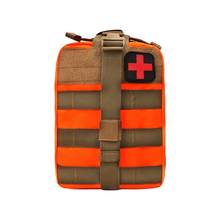 Bolsa de primeros auxilios táctica Molle, paquete de caja médica al aire libre, bolsa de supervivencia de emergencia, Kits médicos, bolsas 2024 - compra barato