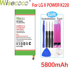 Wisecoco-Batería de alta calidad para teléfono LG, nueva batería de 5800mAh para LG K220 X Power K220ds K220dsk K220dsz K220y K220z Ls755, BL-T24 2024 - compra barato