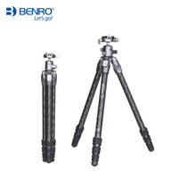 Штатив Benro TR258C TR258CK, Трипод из углеродного волокна, триподы для камеры, 4 секции, максимальная загрузка 10 кг, бесплатная доставка 2024 - купить недорого