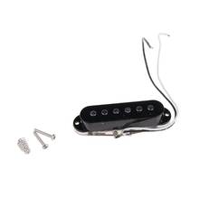 6 Strings Electric Guitar Pickups Single Coil Bass Black 2024 - buy cheap