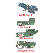 USB Charging Port Dock Charger Plug Connector Board Flex Cable For Xiaomi Redmi 3 3S 4X 4A 5 5A 4 Pro 2024 - buy cheap